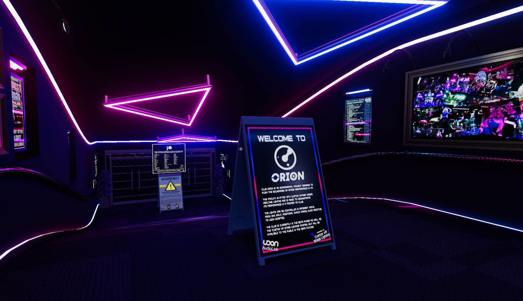 Club Orion мир в VRChat