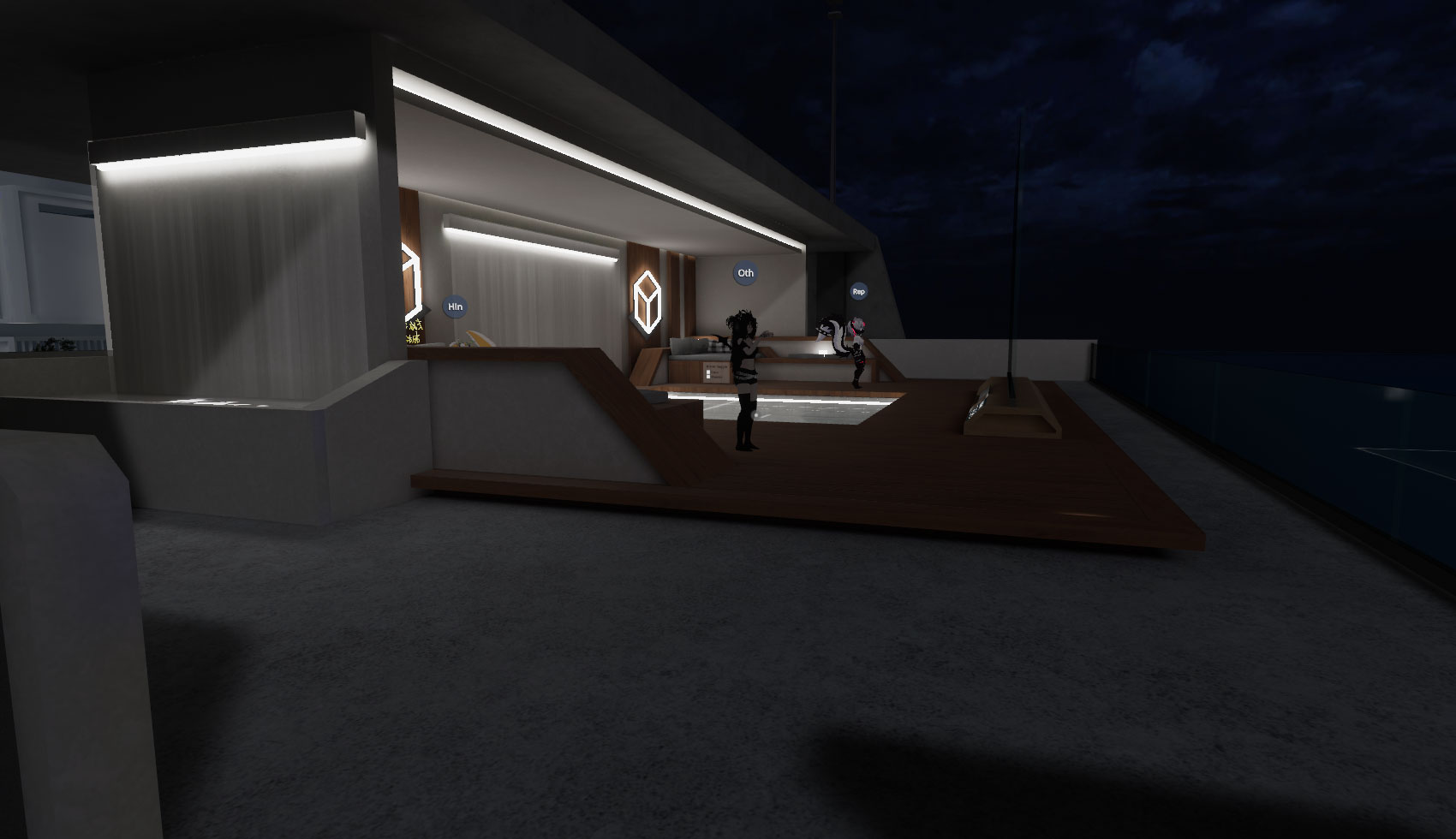 Idle City  город спокойных ритмов  мир в VRChat